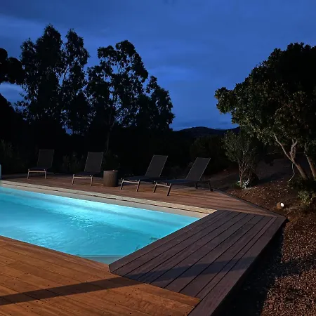 Villa Saint Florent - Terrace And Swimming Pool